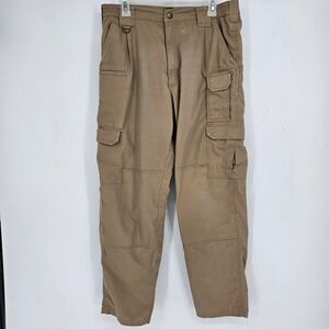 5.11 Tactical Pants Mens 34 x‎ 30 Ripstop Utility Cargo Tan Beige Outdoors Work